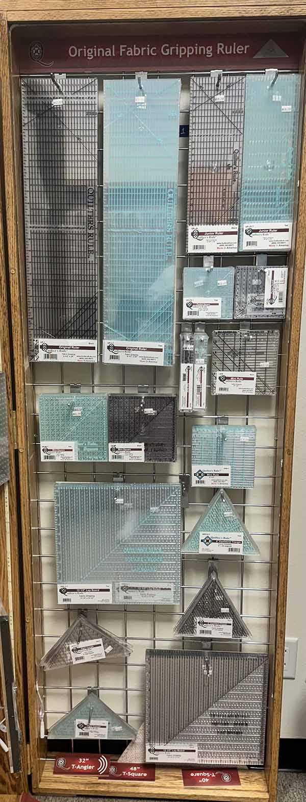 Quilter's Rule Original Fabric Gripping Rulers